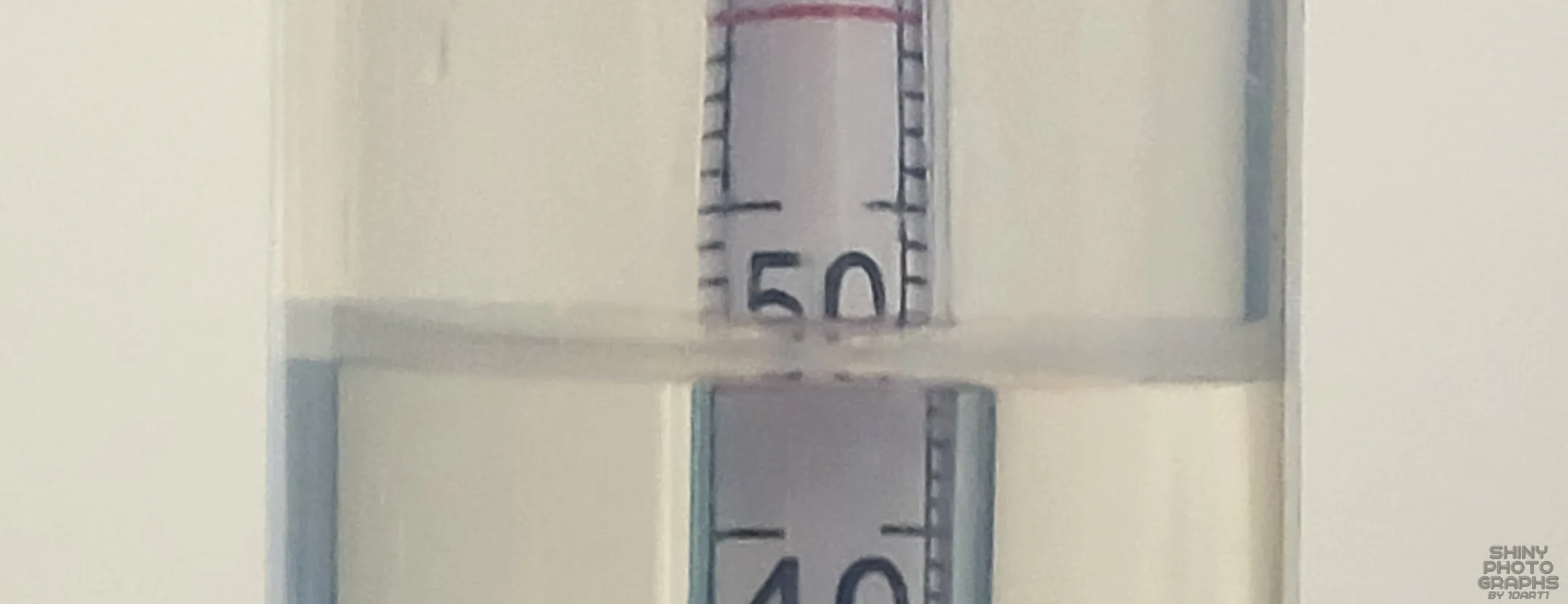 my hydrometer reads 50% ABV