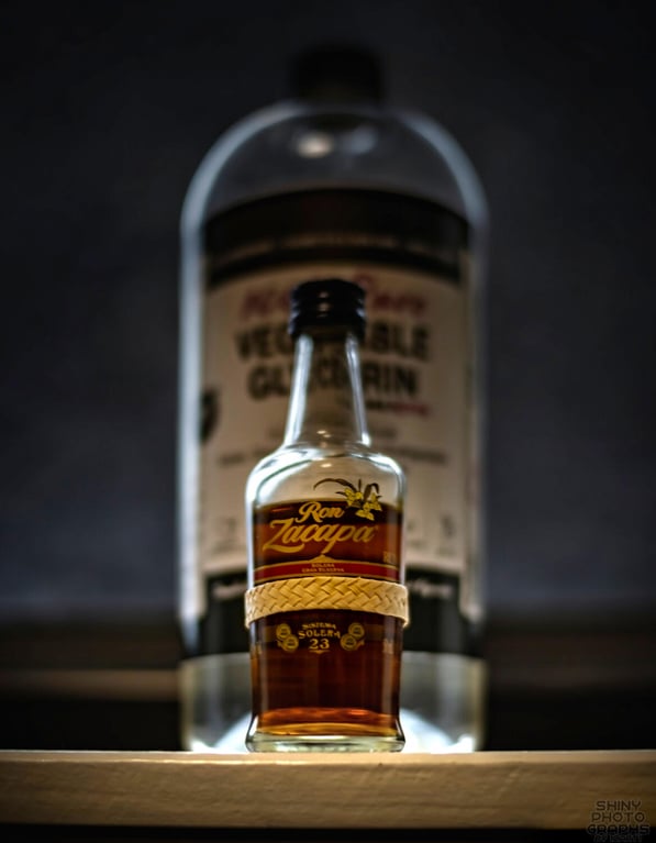 Analysis on glycerin in rum