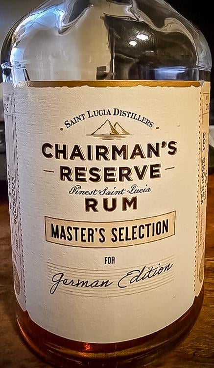 Chairman's Reserve Master's Selection (German Edition 15 Year 100% Vendôme)