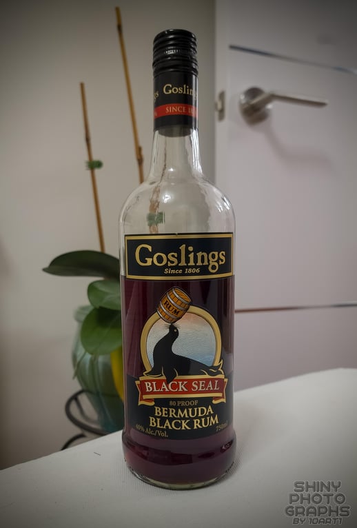 Goslings Black Seal Bermuda Black Rum