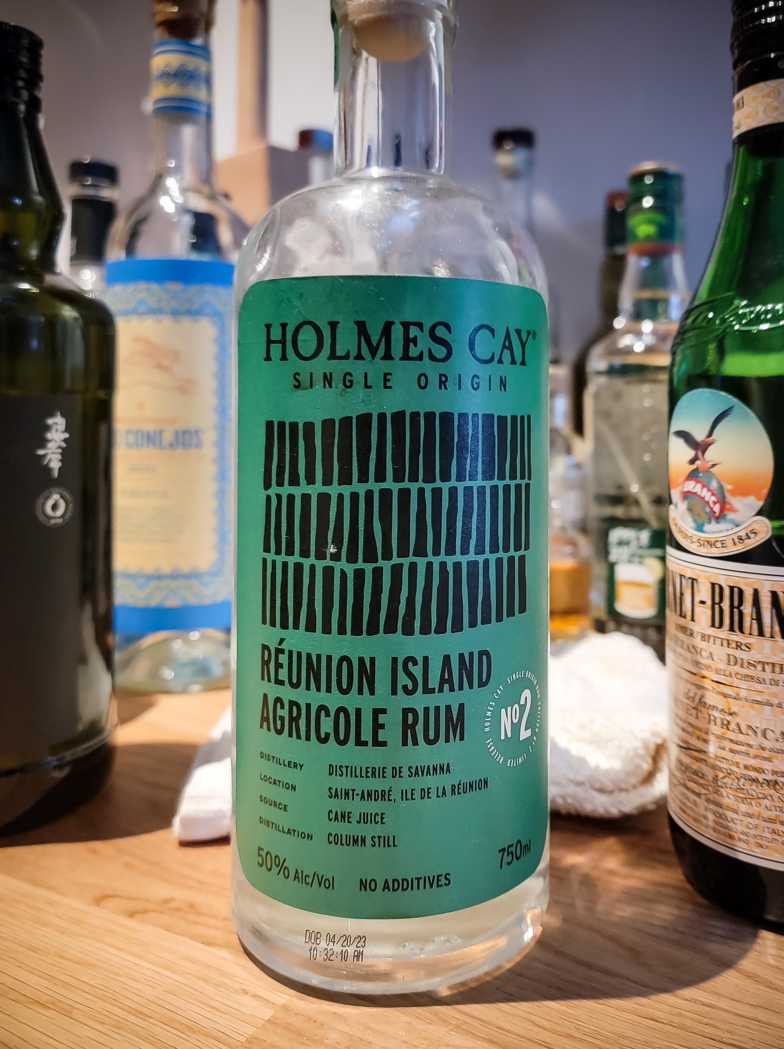 Holmes Cay Réunion Island Agricole Rum